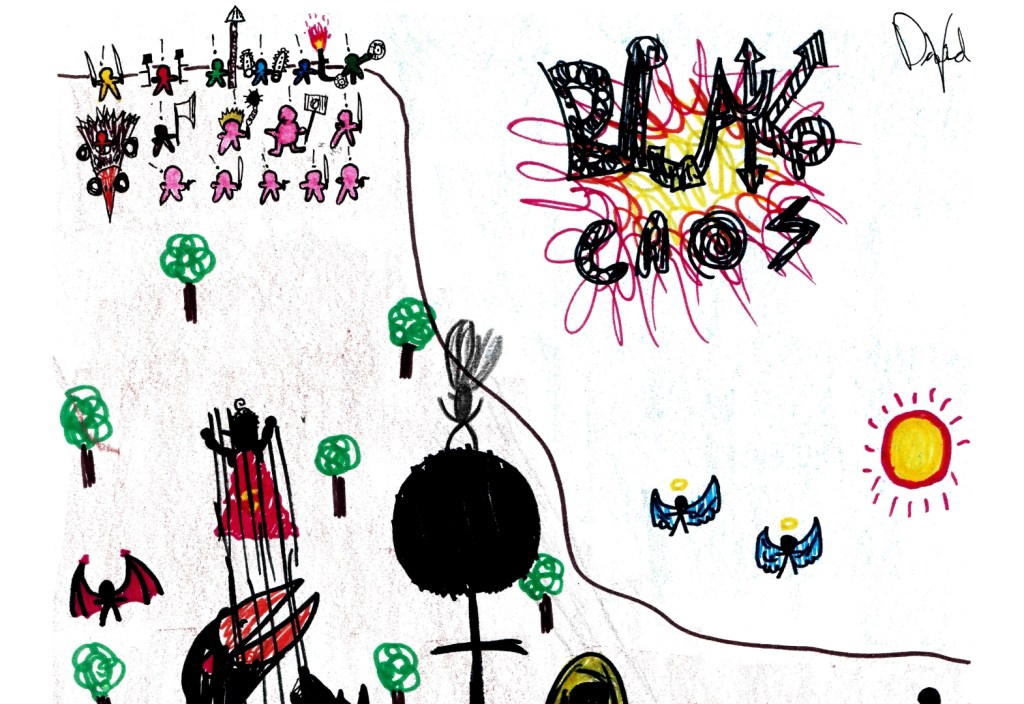 NEGRO E INCONCLUSO&nbsp;CAOS